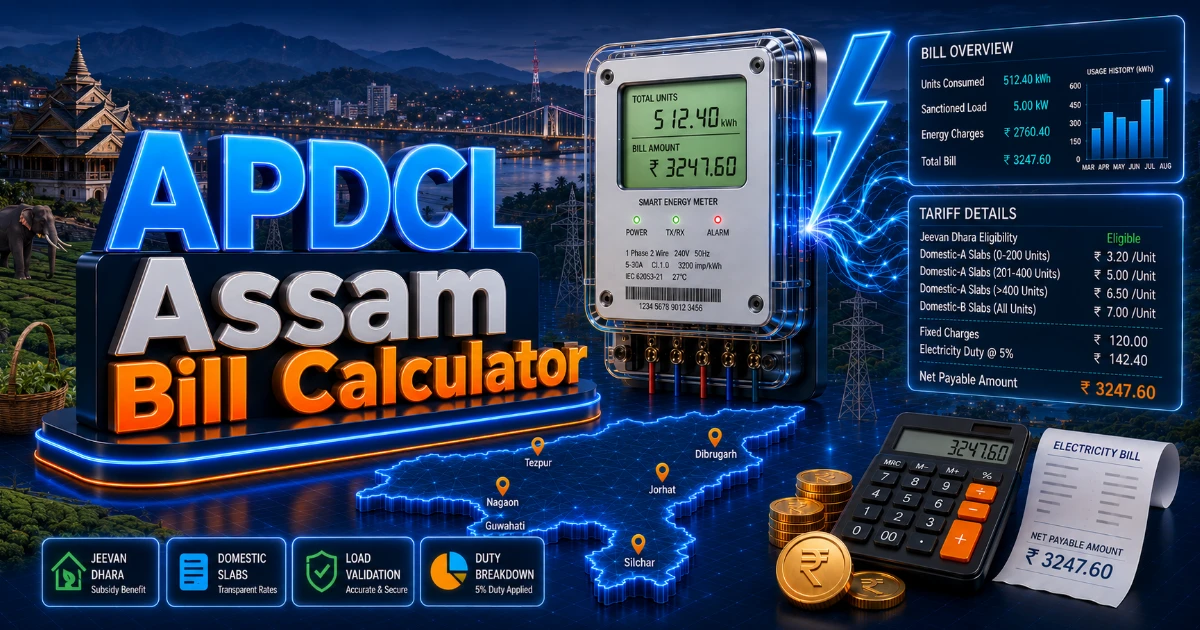 1 Unit Rate in APDCL (Updated)