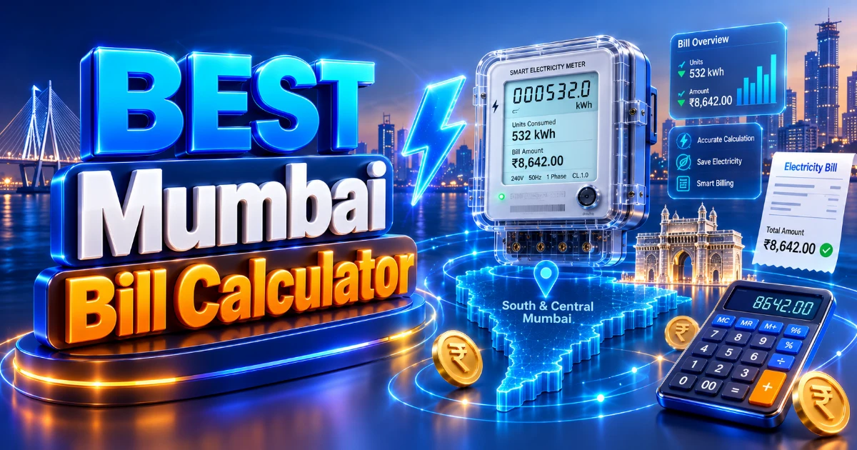 BEST Mumbai Electricity Tariff Card