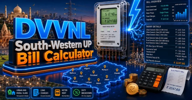 1 Unit Rate in DVVNL (Updated)