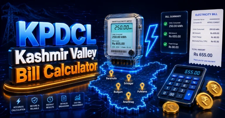 1 Unit Rate in KPDCL (Updated)