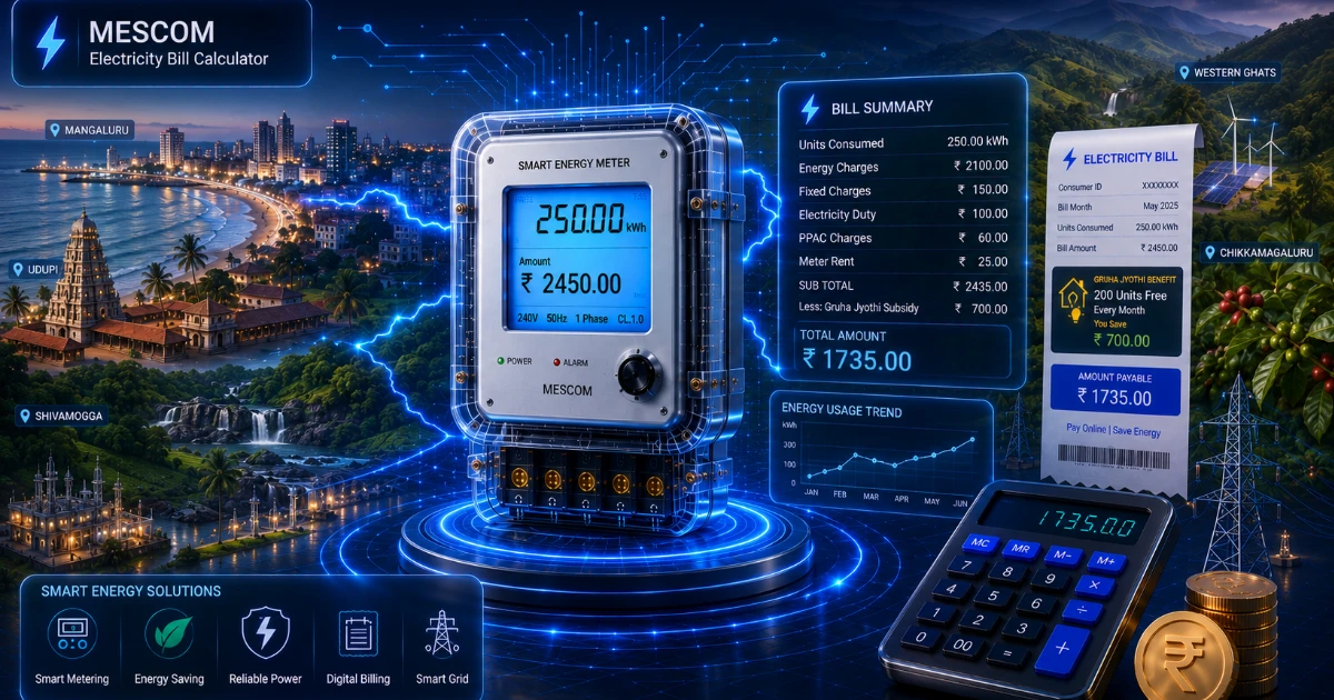 1 Unit Rate in MESCOM (Updated)