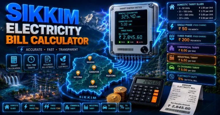 1 Unit Rate in Sikkim (Updated)